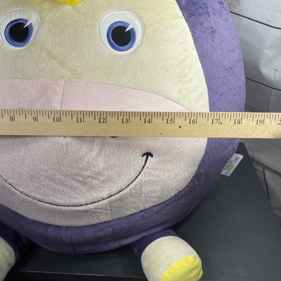 BIG JOE Bean Bagimal Plush Purple Unicorn With Buddy - Picture 10 of 10